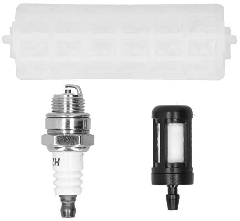 Fdit ABS-Kettensägen Teile Zündkerze Luft Kraftstofffilter Passend für Gartengeräte für STIHL 021 023 025 MS210 MS230 MS250 Kettensäge