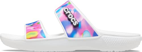 Crocs ClassicCrocsSolarizedSandal WHI/Pink