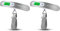 Flintronic Digitale Kofferwaage, Gepäckwaage, Tragbare Hängewaage LCD-Anzeige mit Haken, 50KG/110 lb, Tragbare Hängewaage mit Tara-Funktion und Hintergrundbeleuchtung für Reisen Küche-Aktualisierung