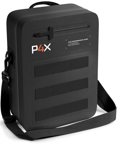 Waterproof Molle Pouch - Attach to Backpacks & Belts - Ideal EDC Pouch Organizer for Medical Gear, Flashlight, Firestarter, Phones and More - Rugged Carrier for Outdoor Travel & Adventure