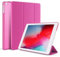DV iPad 9.7 Inch 2017/2018 Smart Case Cover, Ultra Slim Lightweight Stand Case Shell with Translucent Back Cover, for Apple iPad 9.7(Air, Air 2 2017, 2018) Auto Sleep&Wake (Pink)