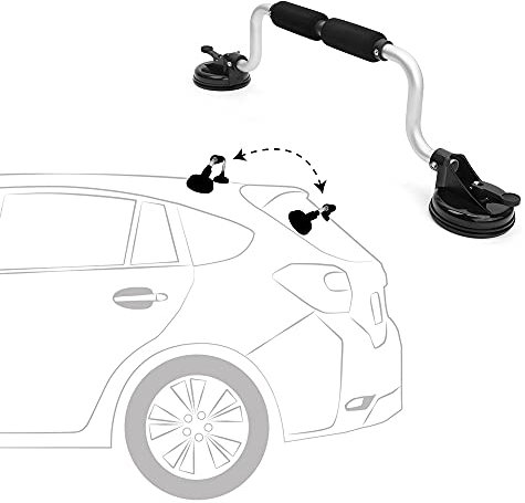 Kajakrolle, Ladehilfe mit strapazierfähiger Saugnapfhalterung, universeller Kajak-Dachträger, leichte Antivibration, für Kanuboot-Surfbrett