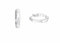 Joop! Damen-Creolen 925er Silber One Size 88638107