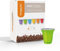 1000 Bicchierini Plastica per caffè 80cc vari colori Bar macchina caffè (Verde)