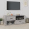 Homvdxl TV Stand Cabinet Unit for 40 Inches TVs, 100cm Modern TV Entertainment Unit Sideboard Storage Cabinet with 2 Drawers & Shelf for Living Room - Grey Oak