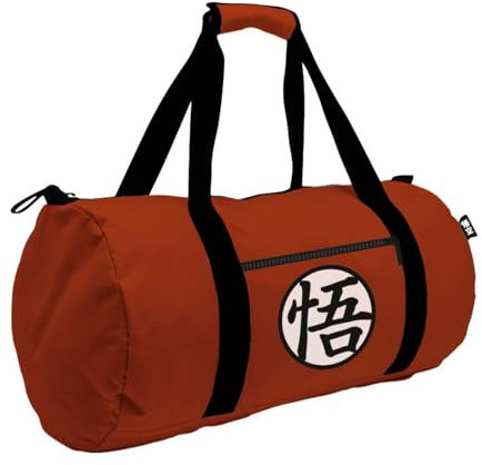 Dragon Ball Z Sports Bag, Gym Bag for Teenagers, Boys Travel Bag, Goku Accessories, Gift for Boy, multi-coloured, Classic
