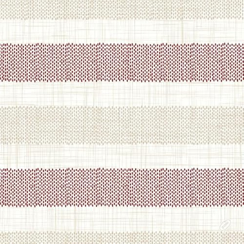 300 Duni Classic-Servietten 40 x 40 cm Rigato Bordeaux