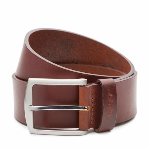 Riemen & Co DTCH.FIT Herrenjeansgürtel aus Leder Levi - Braun - 4cm breit - 95cm