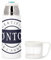 Thermos en Inox avec Tasse Intégrée - Certifié Tonton de l'Année Oncle - 350ml - Bouteille Isotherme