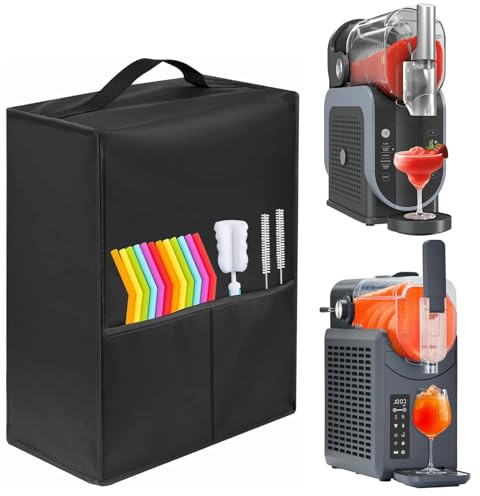 Slushi Machine Cover for Ninja SLUSHi Machine FS301EU and Clam Slush Machine, Dust Protection Protective Cover, Waterproof Cover, for Ninja SLUSHi Machine Accessories, 48 x 20 x 43 cm