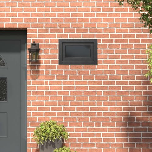Kaloriko Ventana de sótano RISOR 60 x 40 cm PVC y cristal antracita, ventana giratoria con protección térmica, acristalamiento aislante y aislamiento acústico para sótano, ventilación práctica, marco