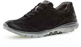 Gabor Shoes Damen Sport-Halbschuh Sneaker, Schwarz (Blurossograu) 47, 40.5 EU