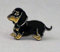 Un Pins Insigne de Broche Teckel Chien Émail (35mm x 25mm)