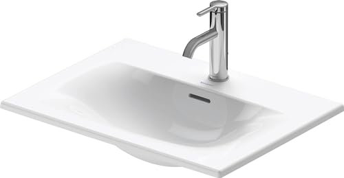 Duravit Viu Einbauwaschtisch Weiß Hochglanz 600mm