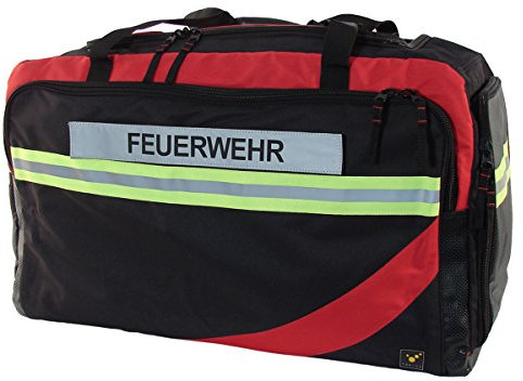 tee-uu RAGBAG PRO Bekleidungstasche (Verschiedene Varianten) (inkl. Reflexstreifen Feuerwehr)