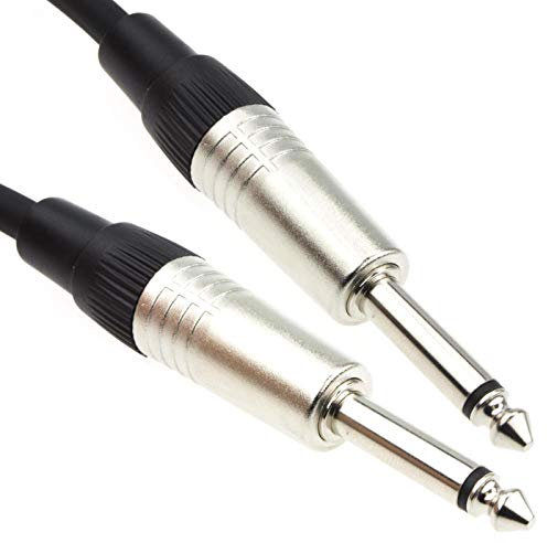 kenable 6.35mm Mono Loud SPEAKER Cable PA System Amplifier Lead 1.5m [1.5 metres]