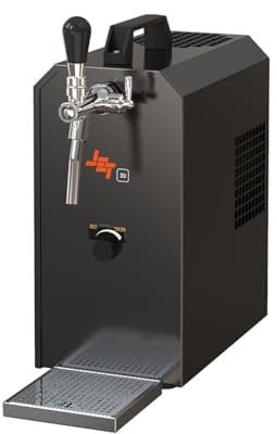 Bier zapfanlagen gekühlt, durchlaufkühler Bier, Jet 30 bierzapfanlage mit kühlung, 1-leitig, bierkühler zapfanlage bis zu 30 Liter/h für den perfekten Biergenuss