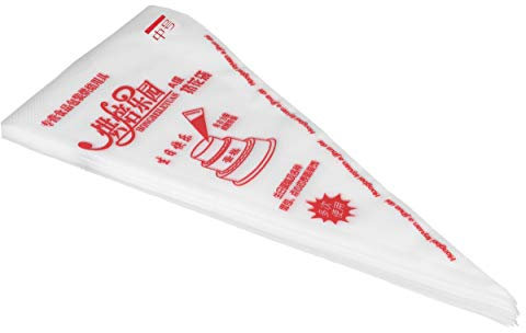 100 Stück Einmal Spritzbeutel Profi Einweg Spritzbeutel Spritztüten zum Verzieren von Gebäck