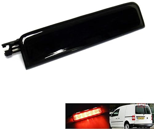 RZG Schwarzes Rücklicht für dritte Bremse, rauchfarben, für 2004-15 Volks Caddy MK III