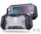 LEYUSMART Housse de Protection pour Nintendo Switch Lite, Housse de Protection avec Protecteur d'écran en Verre trempé HD et Capuchons pour Le Pouce,Noir
