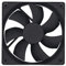 YOISMO 120 mm Ventilateur de boîtier d'ordinateur très Silencieux Ventilateur de Refroidissement 12V DC, Haute Vitesse 2000 TR/Min, Faible Bruit pour connecteur 2 Broches de boîtier d'ordinateur