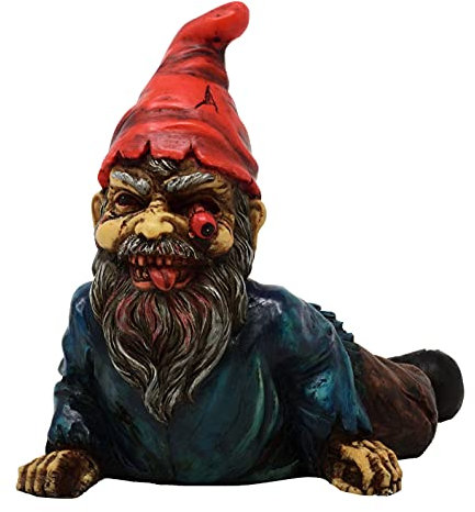 MystiCalls by Mayer Chess Zombie Gartenzwerg schleichend - Garten, Gartenfigur, Gartendeko, Halloween, Horror