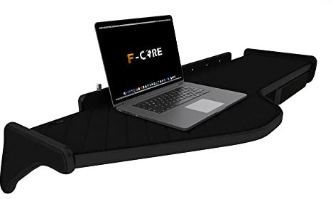 F-CORE Tische auf dem armaturenbrett LKW für Volvo FH 3 01.09-12.12 Doppel Mit schublade LED Panel Ohne glovebox bohrung SCHWARZ