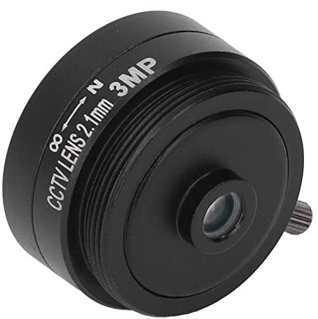 SWOQ CS-Mount-Objektiv, CCTV-Objektiv, Aluminiumlegierung, Weitwinkel für Überwachungskameras, SWOQpdyrmx4869