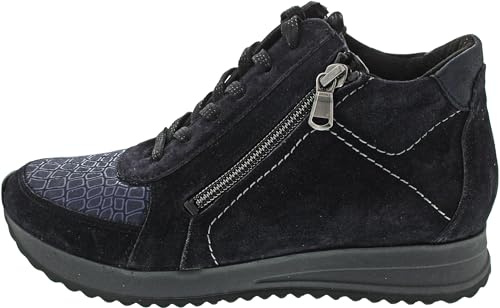 Waldläufer Damen-Stiefelette - H blau (5), Gr. 3,5