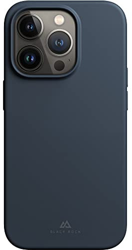 Black Rock - Hülle Urban Case Silikonhülle Passend für Apple iPhone 14 Pro I Handyhülle, Silikon, Dünn, rutschfest (Dunkelblau)