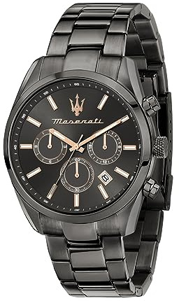 Maserati Attrazione Herrenuhr, Multifunktionsanzeige, Quarzwerk - R8853151001