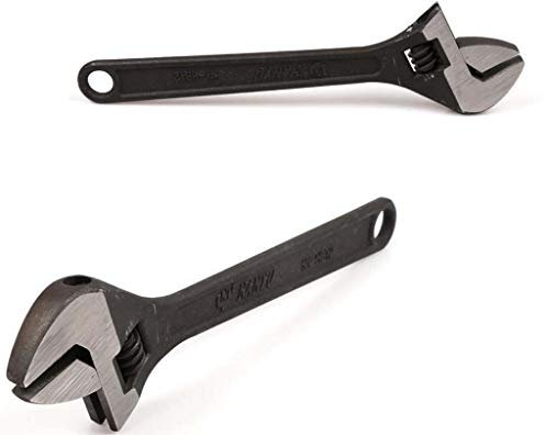 AUTOFU 18 Adjustable Spanner 52mm Wide Jaw Adjustable Wrench Multifunctional Spanner Tool for Household Workshop Garage