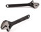 AUTOFU 18 Adjustable Spanner 52mm Wide Jaw Adjustable Wrench Multifunctional Spanner Tool for Household Workshop Garage