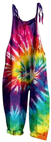 Tuta Intera Estiva Donna Elegante, Firmata Jogger Hip Hop Casual da Donna Primavera Estate Folar Salopette a Vita Alta Pantaloni a Gamba Dritta da Ufficio Tute Taglie Forti