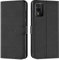 Verco Handyhülle für Nokia XR21 Hülle, Bookcase Tasche Flipcover für Nokia XR21 Case [Kartenfächer/Aufstellfunktion], Schwarz