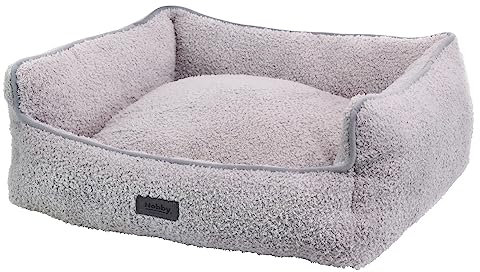 Nobby 61901 Komfortbett eckig Cloudy grau L x B x h: 75 x 60 x 23 cm