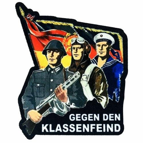 Spaß Kostet Aufnäher Patch DDR Gegen den Klassenfeind NVA ostdeutschland ossis