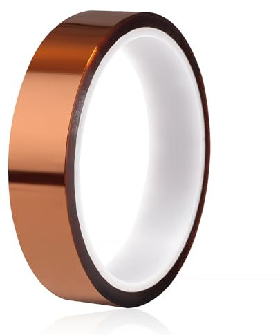 YIXISI 20mmx33m Kapton Tape, Hohe Temp Tape, Hohen Temperaturen Hitzebeständig Klebeband, Polyimid Film Klebeband