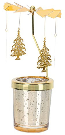 ABOOFAN Drehbarer Kerzenständer Tischkerzenständer Kerzenständerdekoration Romantischer Kerzenständer Für Feiertage Dinnerpartys Hochzeiten