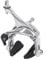 Gdfnmogo Dual Pivot Caliper Brake Set For Road Bikes,Adjustable Side Pull Brakes 47-57mm Aluminum Alloy Racing Bicycle Front Rear Brake Calipers(Silver-front clip)