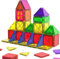 Xekel 100PCS Magnetic Tiles, Magnetic Building Blocks STEM 3D Educational Construction Preschool Learning Toys for Kids Ages 3 4 5 6 7 8 for Boys & Girls