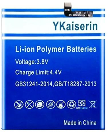 4300 mAh Handy-Akku mit super Kapazität, kompatibel mit BQ BQ-5504, kompatibel mit Wiko View Prime Upulse Lite Ersatz 396272, mit kompletten Werkzeug-Sets