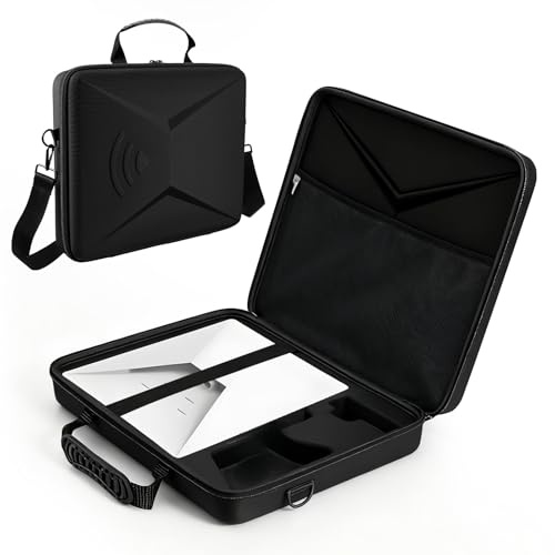 Luqixcey Tragetasche für Starlink Mini-Kit,Tragbare Anti-Scratch Waterproof Hartschalen-Aufbewahrungsbox für Reisen, Camping und Outdoor-Abenteuer