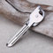 Geshiglobal 6 en 1 en acier inoxydable Porte-clés multifonction Tournevis Poche Pendentif Clé