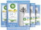 Airwick Essential Oils Freshmatic Air Freshener, Autospray Kit - Gadget & Refill, Crisp Linen & Lilac (4 Refills X 250ml)