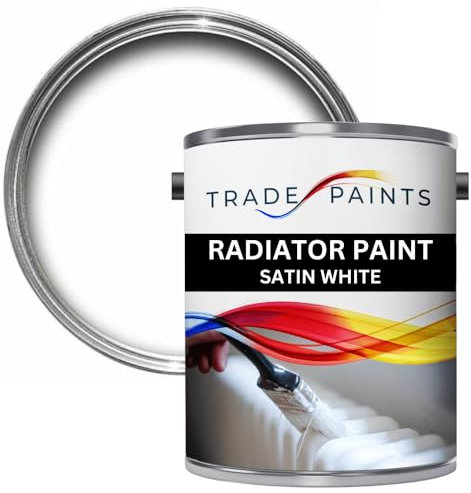 Radiator Paint - Satin White - 1 Litre