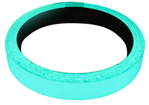 Leuchtendes Klebeband Fluoreszierendes Klebeband Leuchtend Im Dunkeln Markierungsband, Sicherheitswarnbänder Phosphor Klebeband Nachleuchtend Wasserdicht Luminous Tape Warnband Bühnenbedarf - 5M