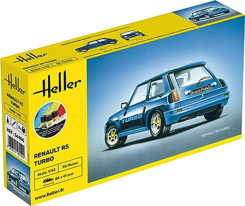 Heller Modellbausatz Auto Renault R5 Turbo – 1/43 56150