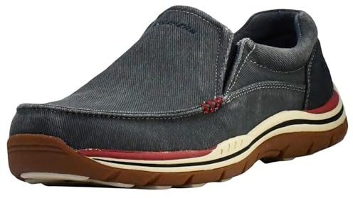 Skechers Men's Expected Avillo Moccasin, Navy, 13 W US