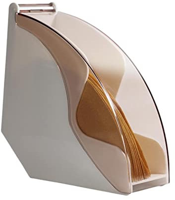 Kaffeefilterhalter - Filterpapierspender Rack Mit Staubdichter Abdeckung | Filterpapierhalter Kaffee Filtertütenhalter Für Cafés Zu Hause, Kapazität Von 100 Papierfiltern